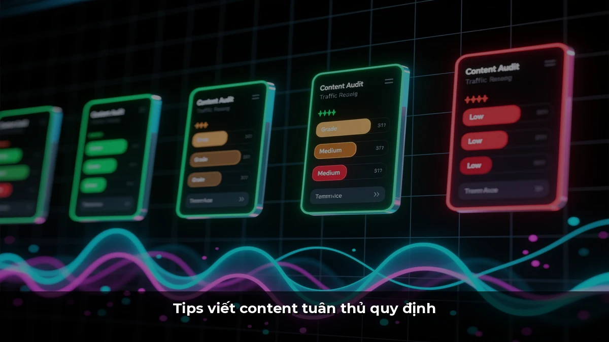Tips viết content tuân thủ quy định