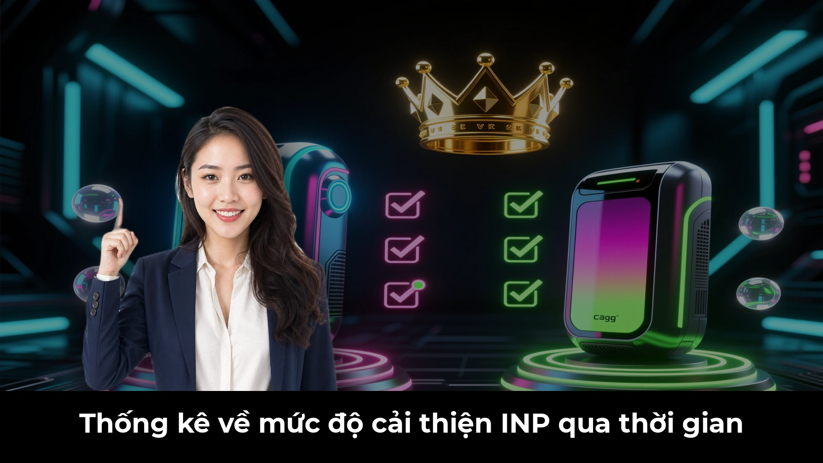 Thống kê về mức độ cải thiện INP qua thời gian