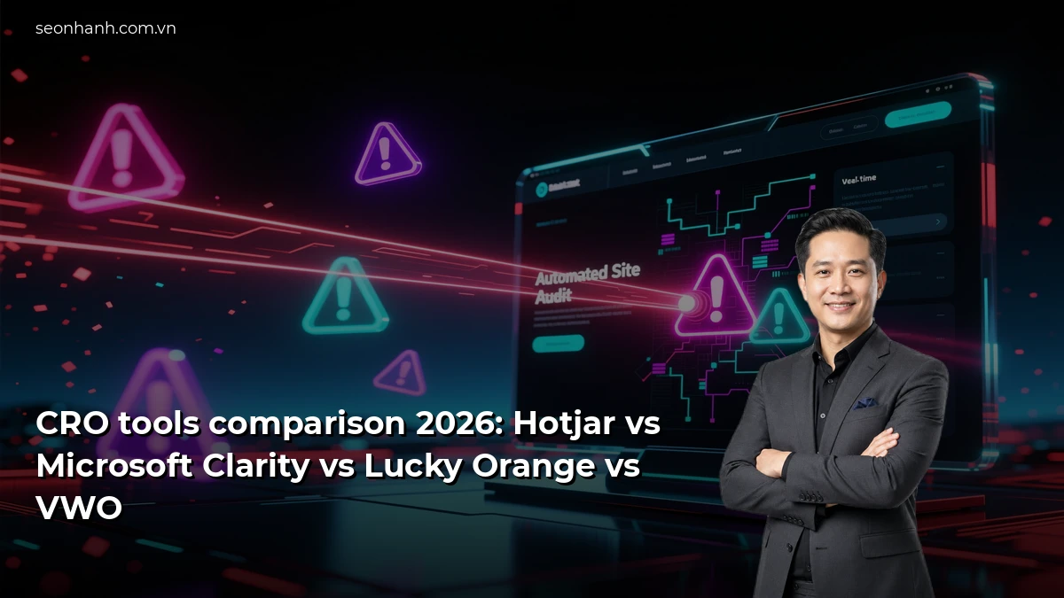 CRO tools comparison 2026: Hotjar vs Microsoft Clarity vs Lucky Orange vs VWO