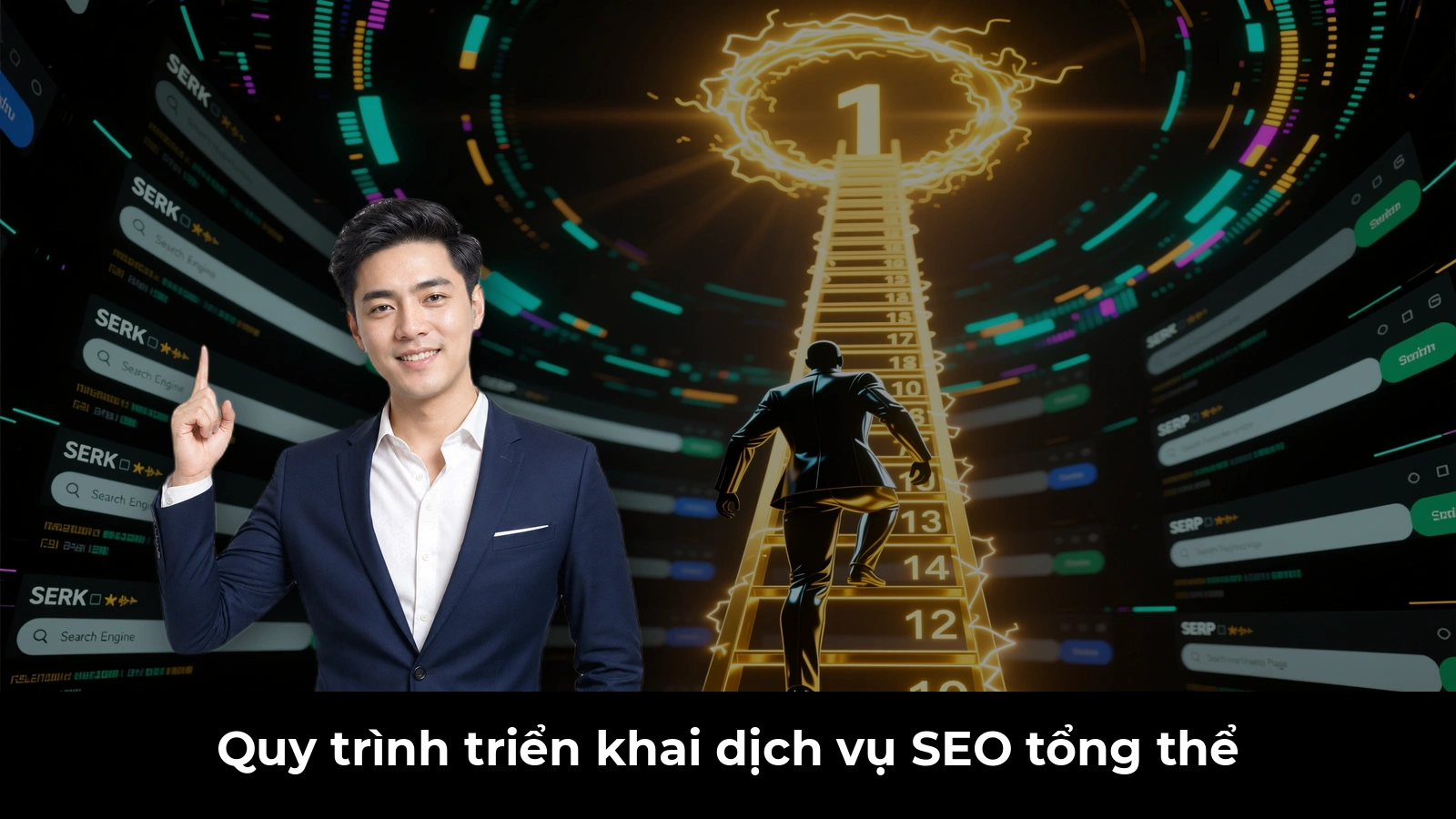 Quy trình triển khai dịch vụ SEO tổng thể
