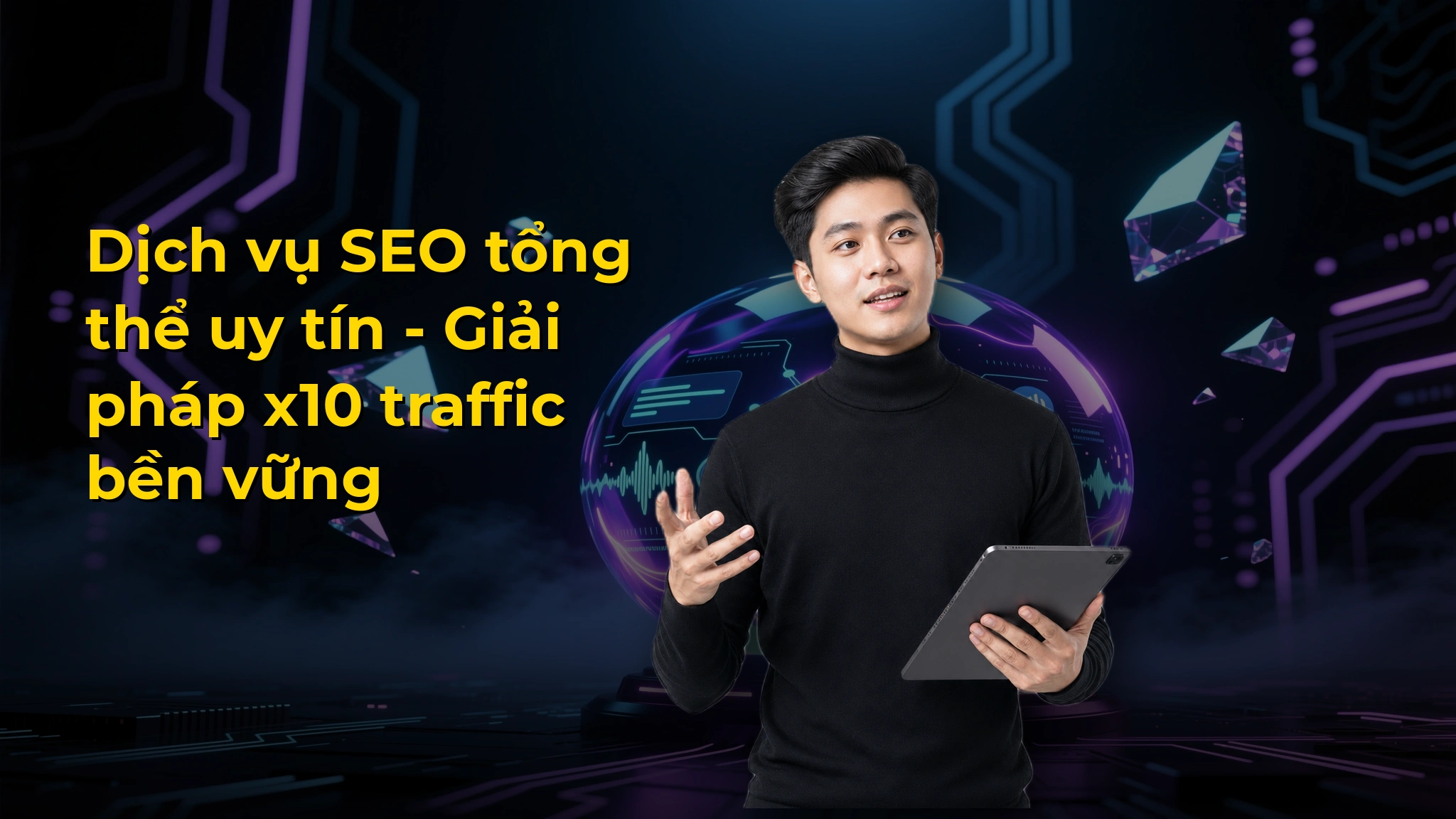 Dịch vụ SEO tổng thể uy tín - Giải pháp x10 traffic bền vững