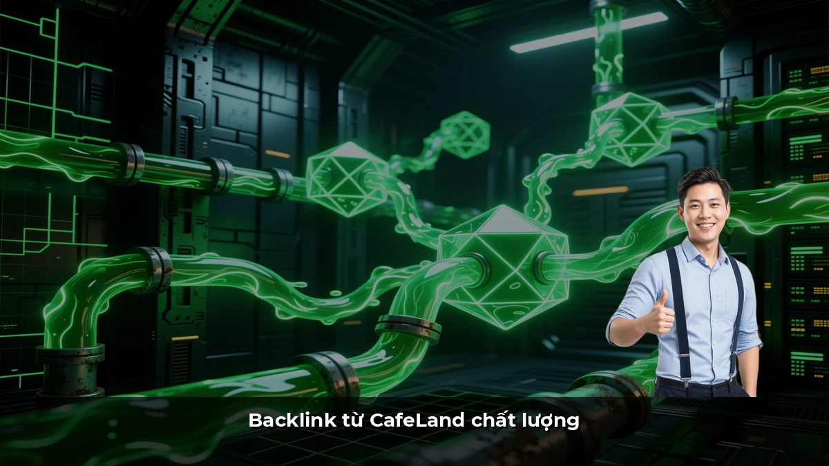 Backlink từ CafeLand chất lượng