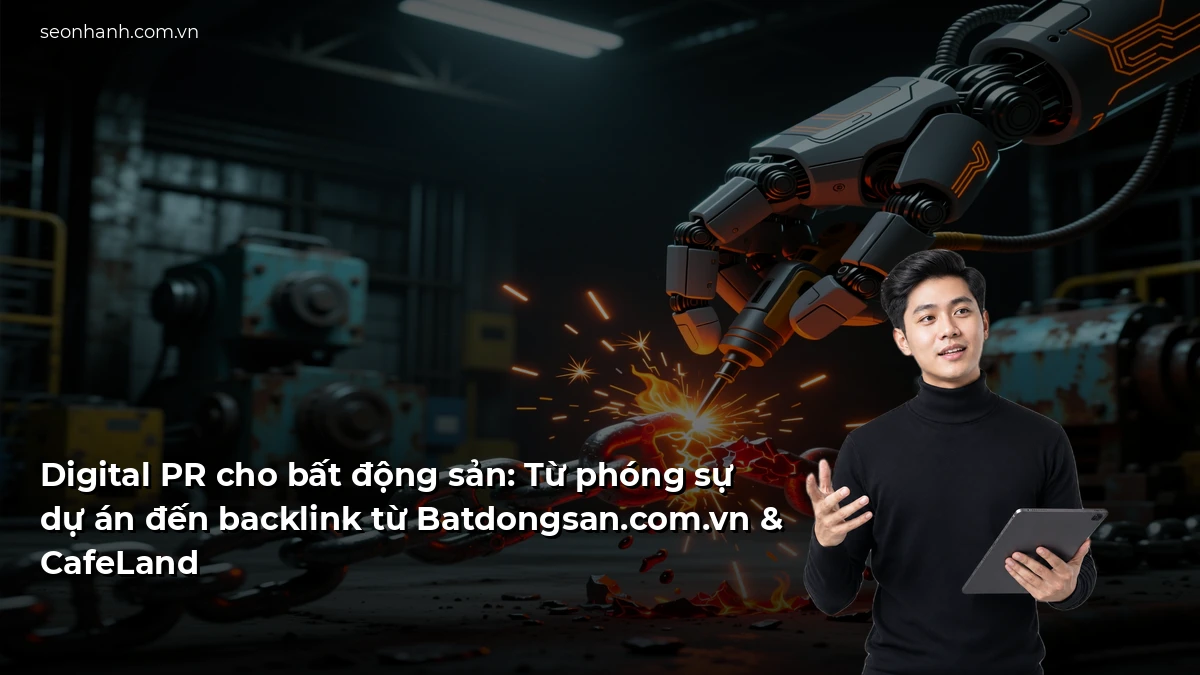 Digital PR cho bất động sản: Từ phóng sự dự án đến backlink từ Batdongsan.com.vn & CafeLand