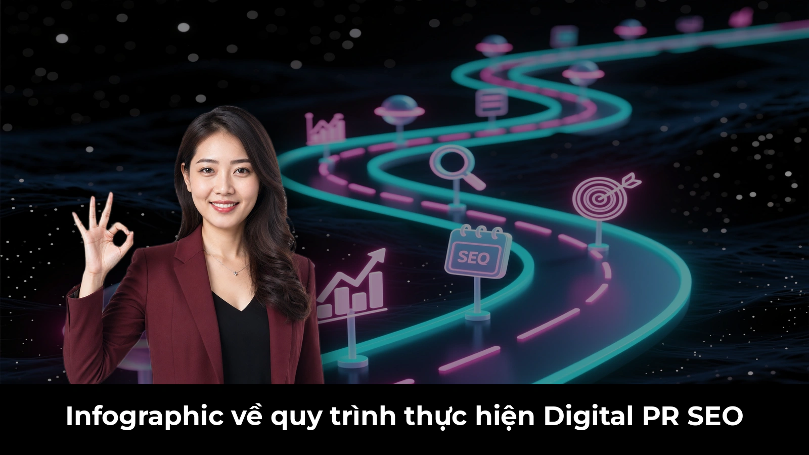 Infographic về quy trình thực hiện Digital PR SEO