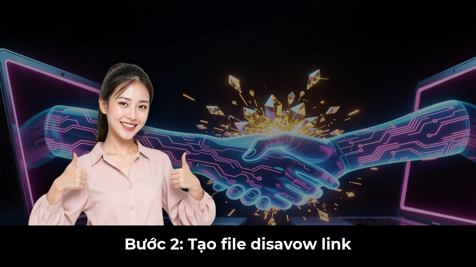 Bước 2: Tạo file disavow link