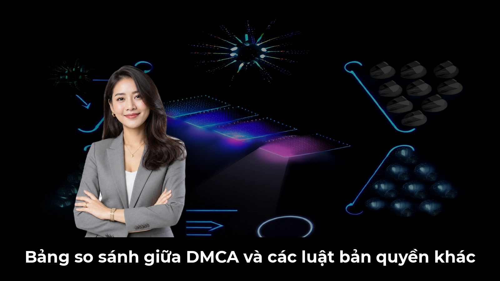 Bảng so sánh giữa DMCA và các luật bản quyền khác