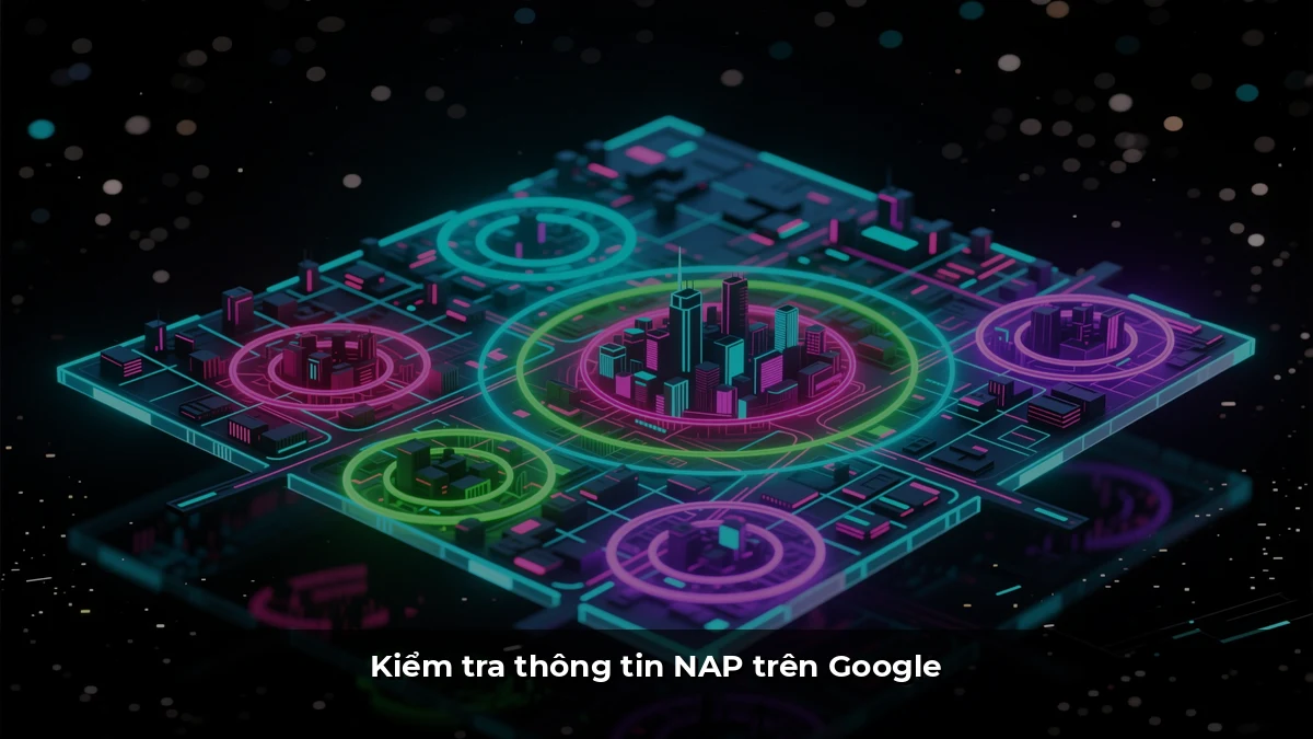 Kiểm tra thông tin NAP trên Google