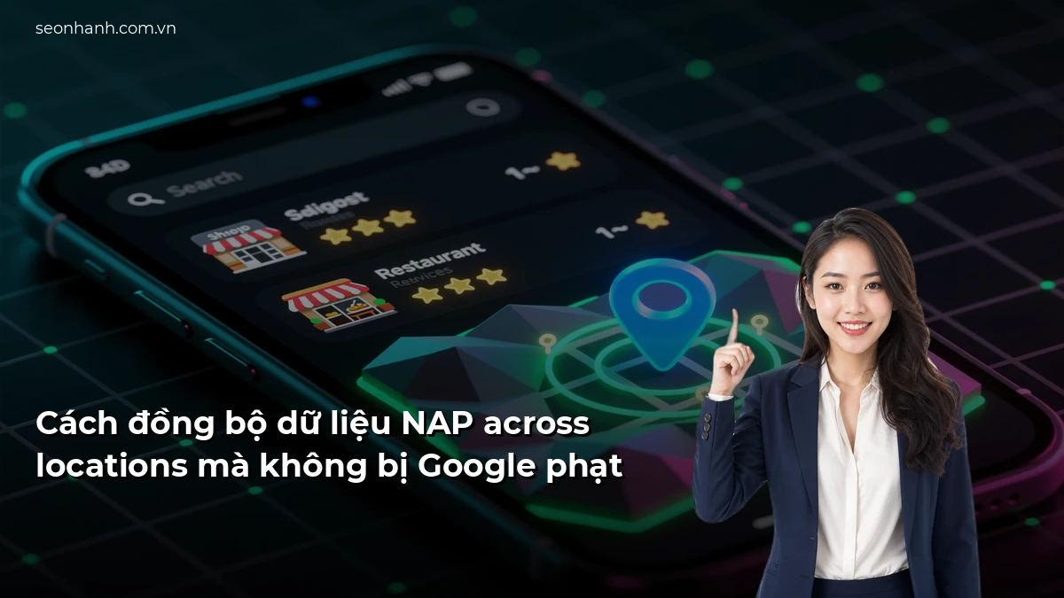 Cách đồng bộ dữ liệu NAP across locations mà không bị Google phạt