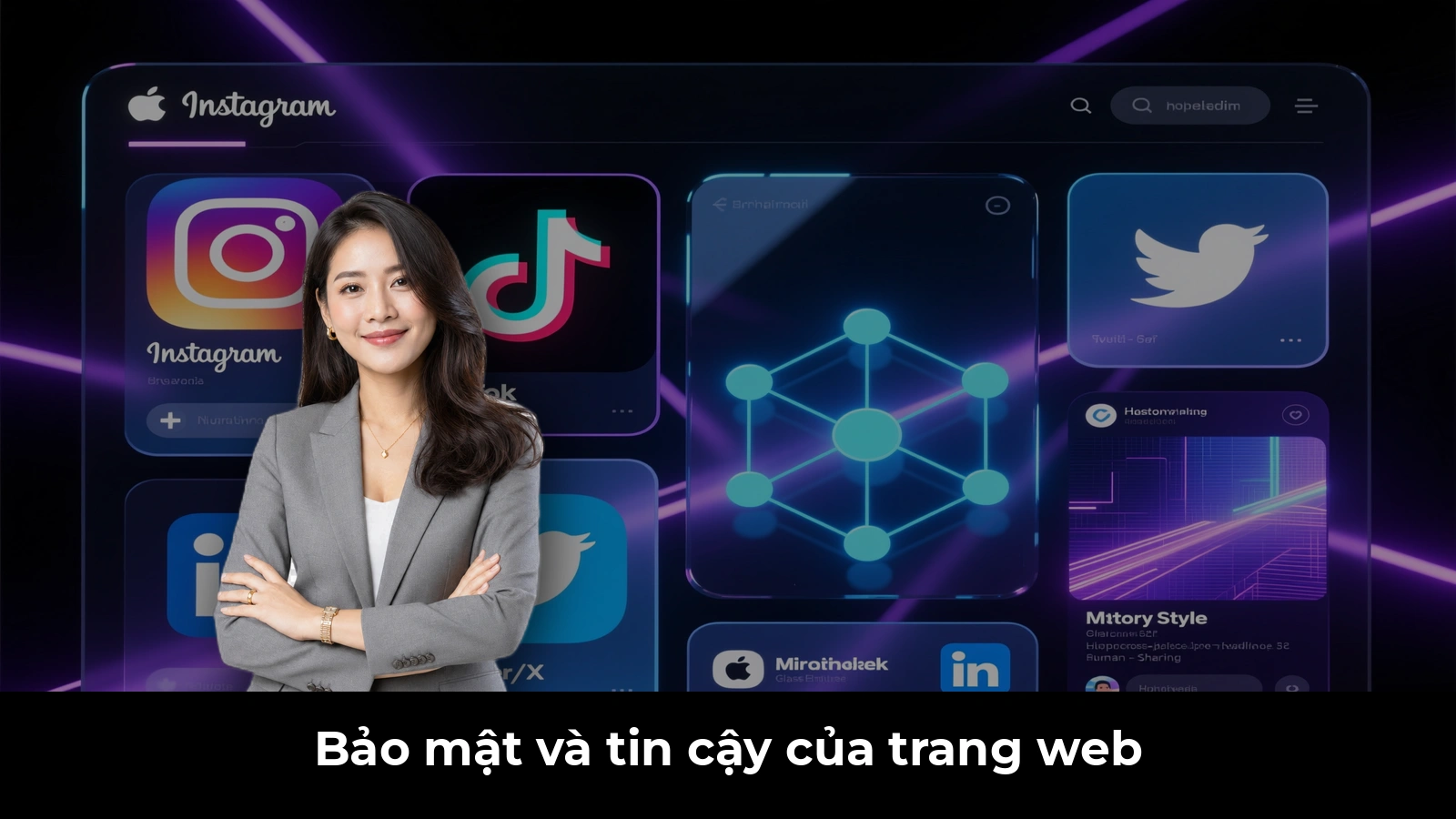 Bảo mật và tin cậy của trang web