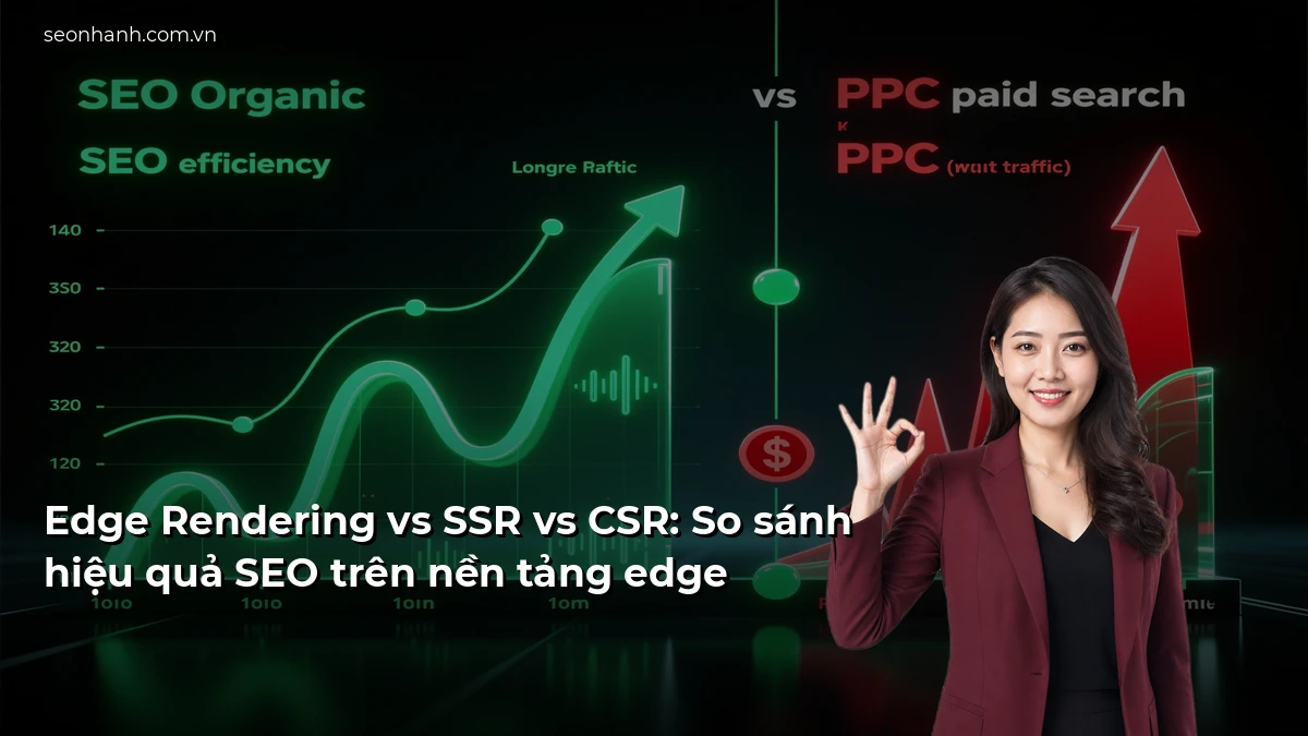 Edge Rendering vs SSR vs CSR: So sánh hiệu quả SEO trên nền tảng edge