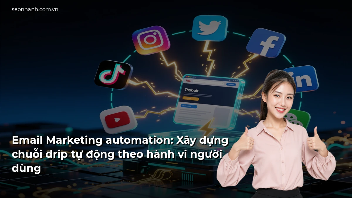 Email Marketing automation: Xây dựng chuỗi drip tự động theo hành vi người dùng
