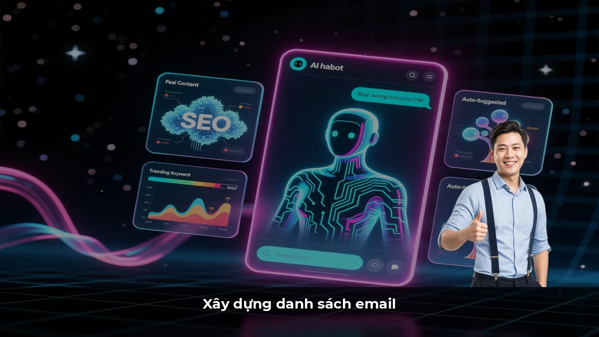Xây dựng danh sách email