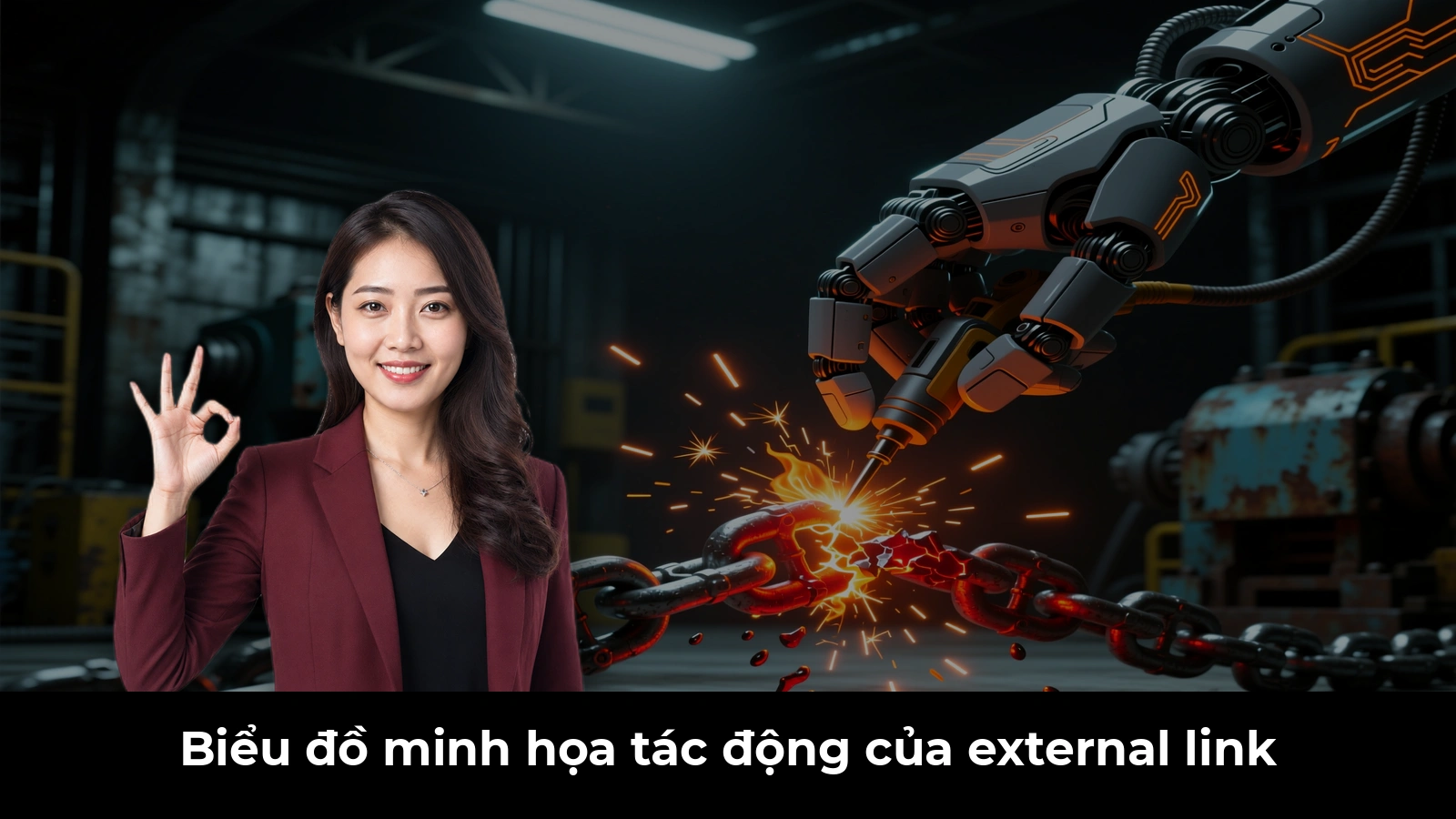 Biểu đồ minh họa tác động của external link