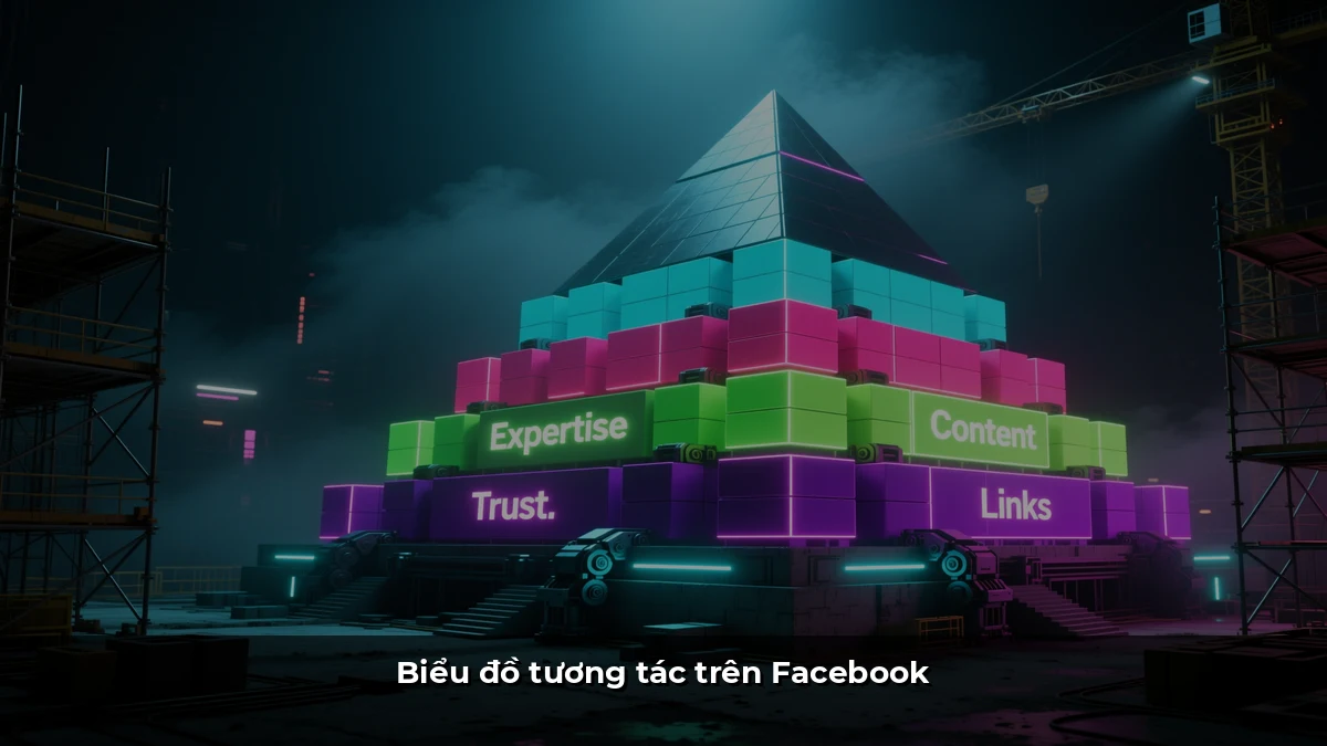 Biểu đồ tương tác trên Facebook