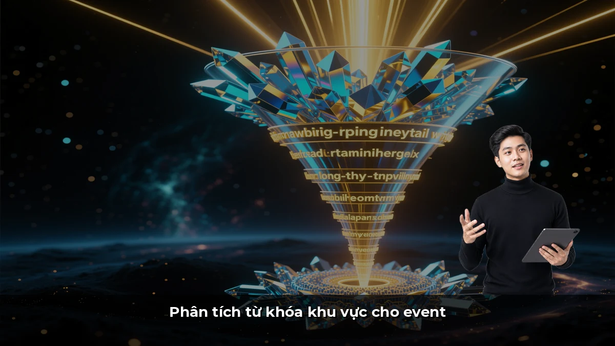 Phân tích từ khóa khu vực cho event