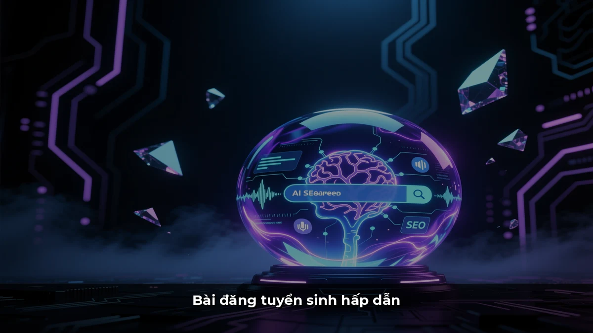 Bài đăng tuyển sinh hấp dẫn