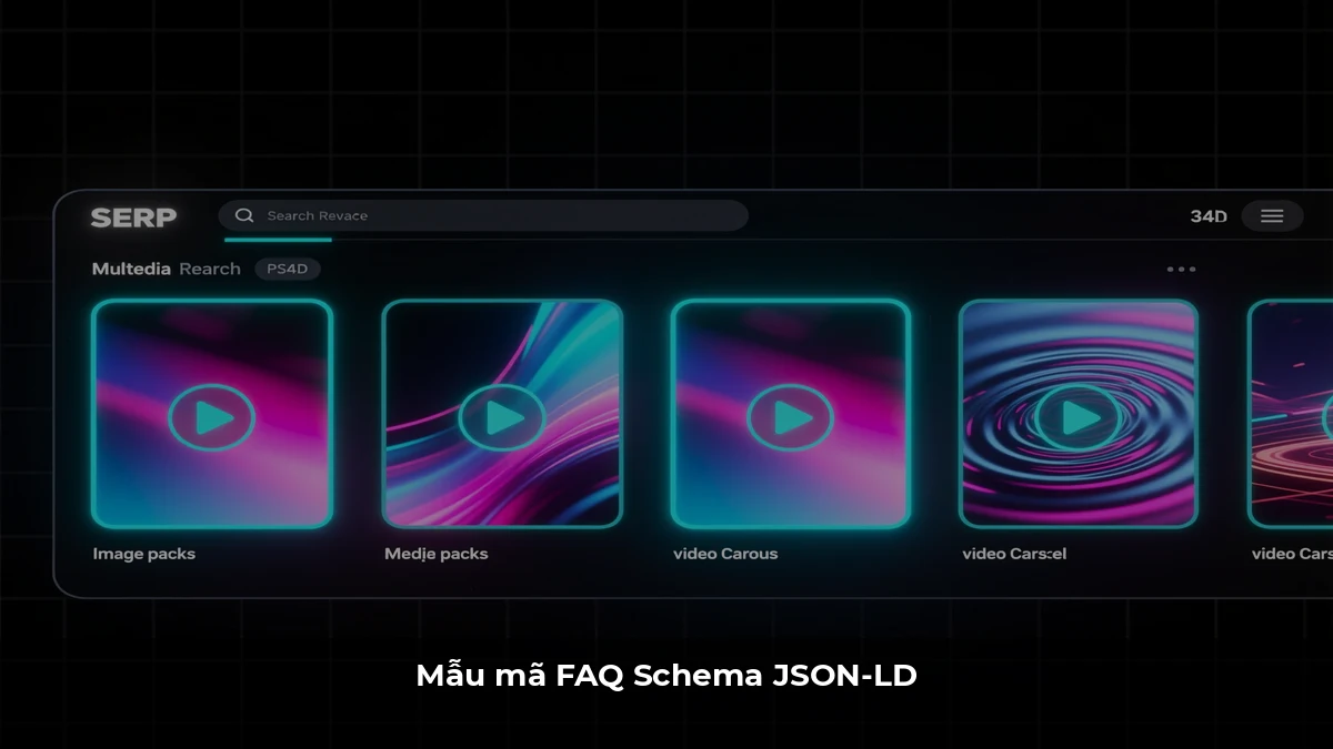 Mẫu mã FAQ Schema JSON-LD
