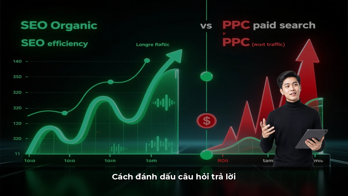 Cách đánh dấu câu hỏi trả lời