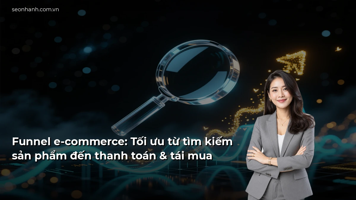 Funnel e-commerce: Tối ưu từ tìm kiếm sản phẩm đến thanh toán & tái mua