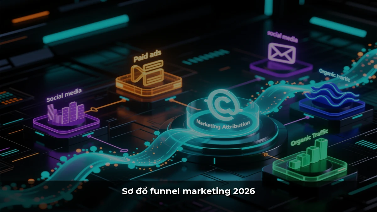 Sơ đồ funnel marketing 2026