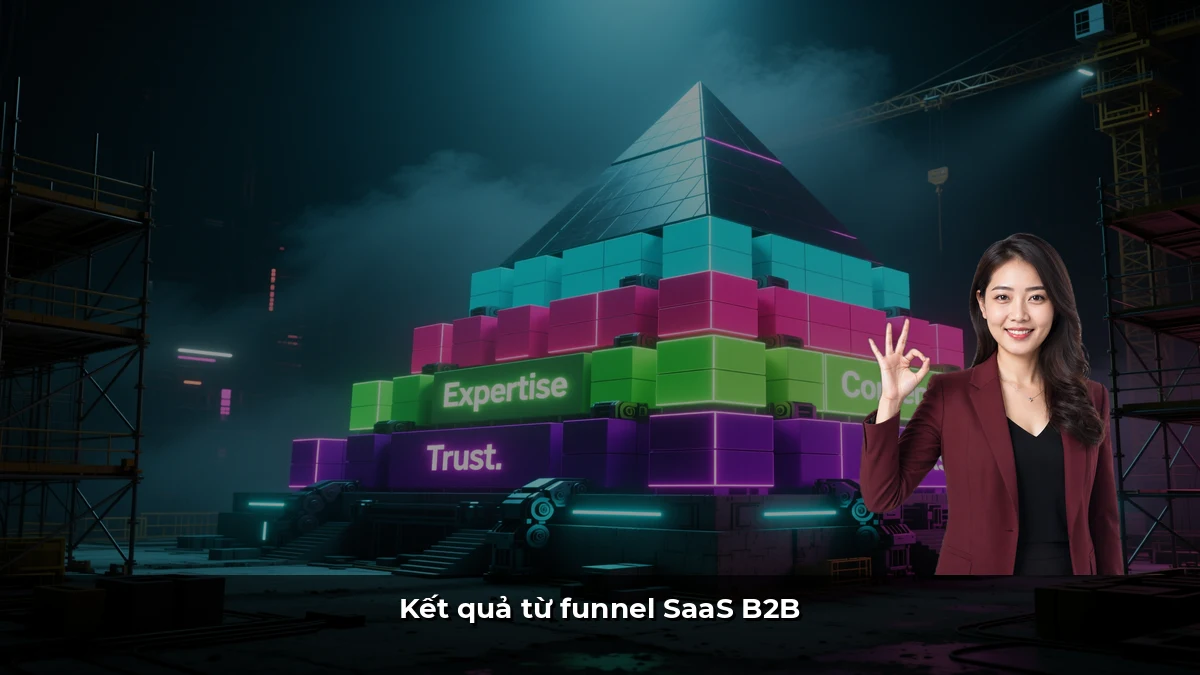 Kết quả từ funnel SaaS B2B