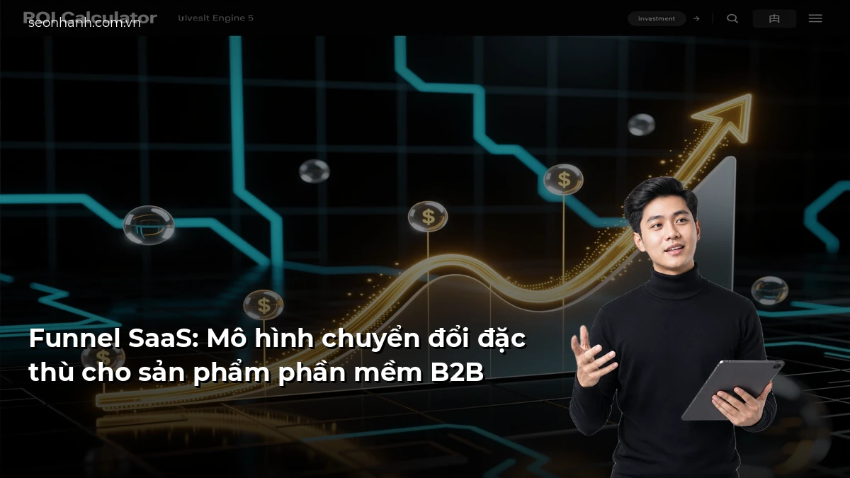 Funnel SaaS: Mô hình chuyển đổi đặc thù cho sản phẩm phần mềm B2B