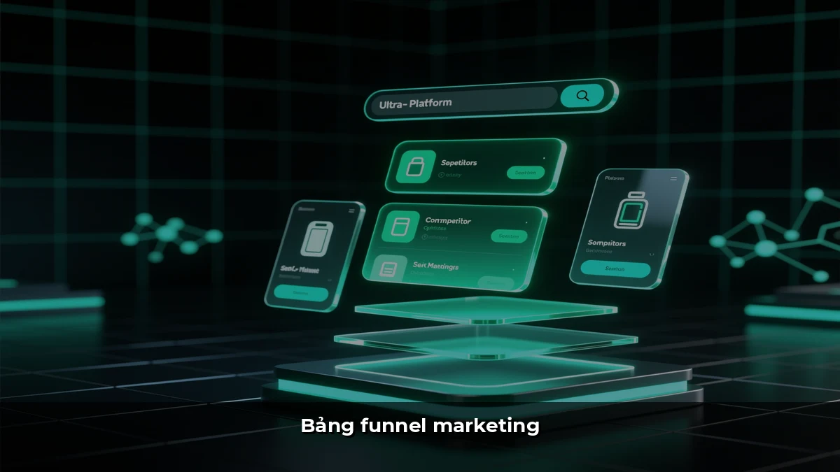 Bảng funnel marketing