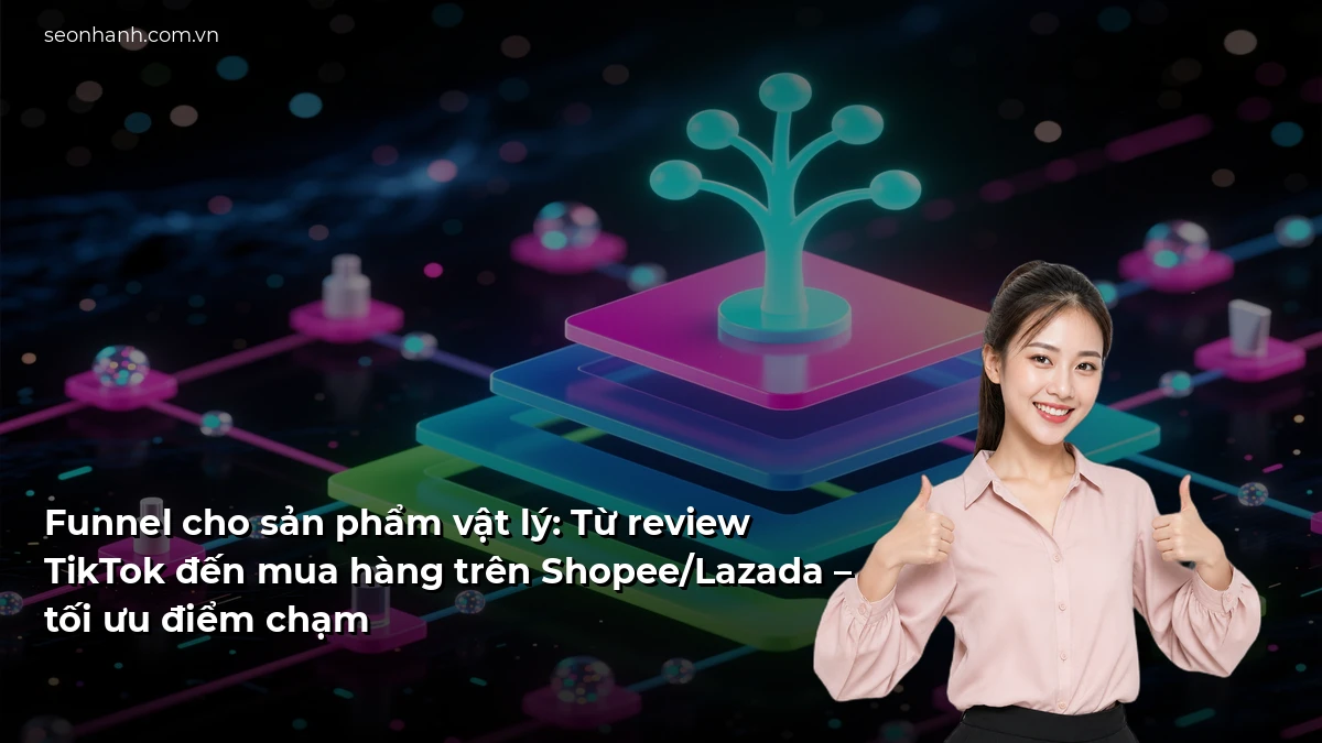 Funnel cho sản phẩm vật lý: Từ review TikTok đến mua hàng trên Shopee/Lazada – tối ưu điểm chạm