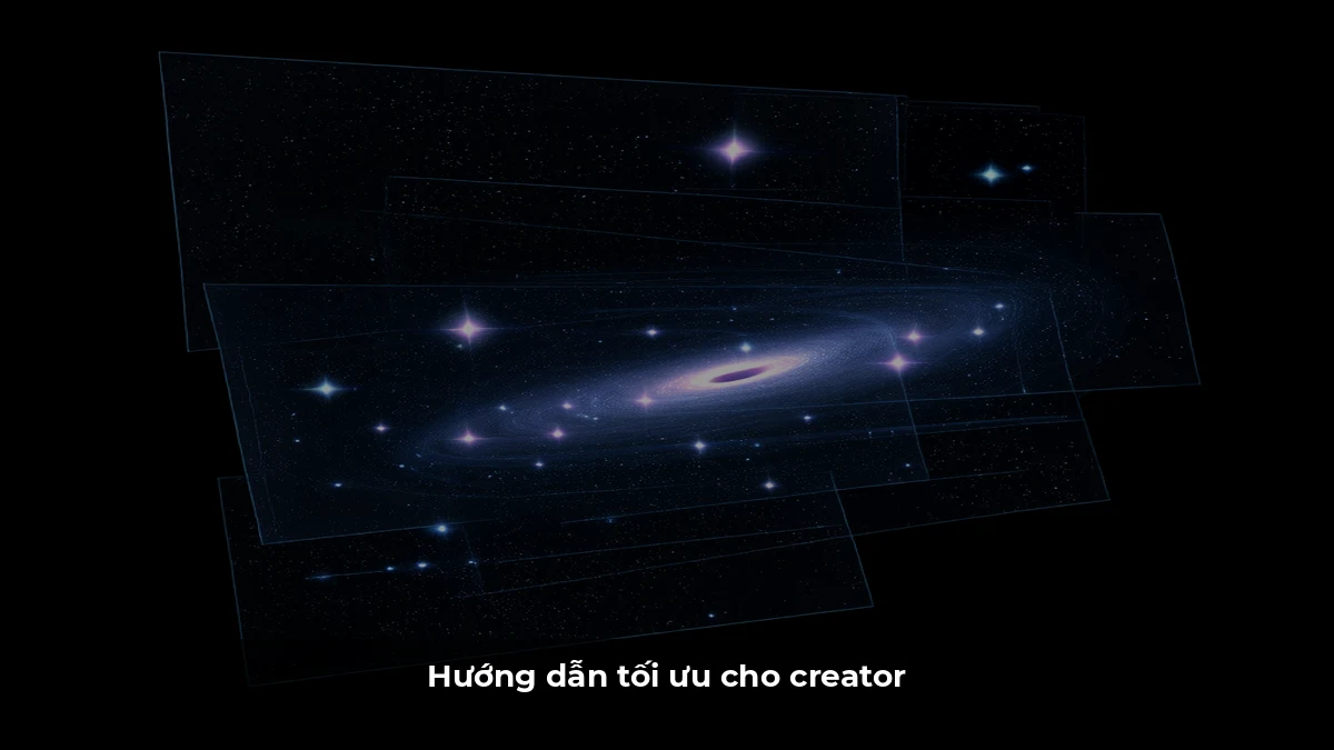 Hướng dẫn tối ưu cho creator