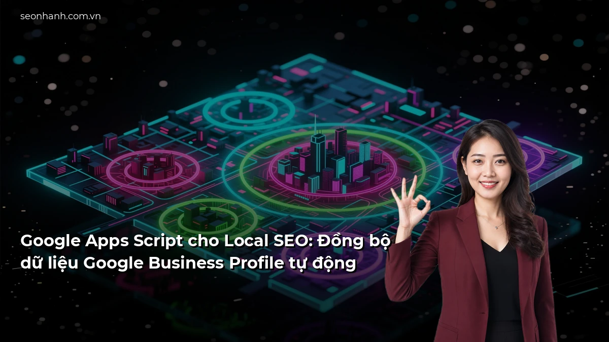 Google Apps Script cho Local SEO: Đồng bộ dữ liệu Google Business Profile tự động