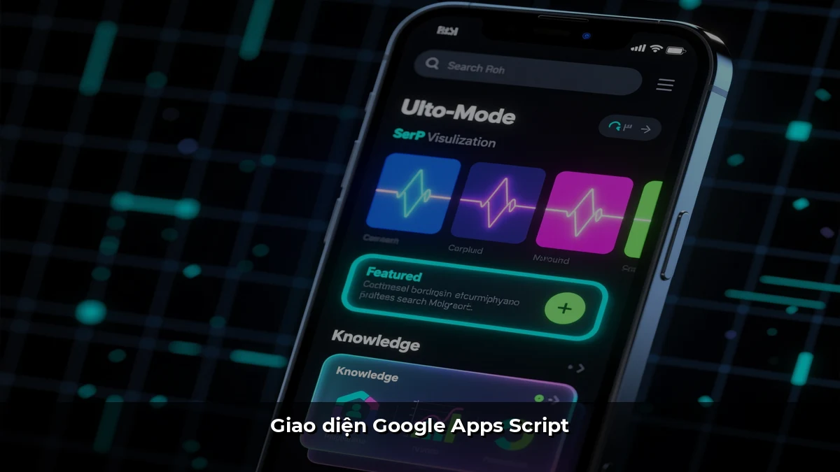 Giao diện Google Apps Script