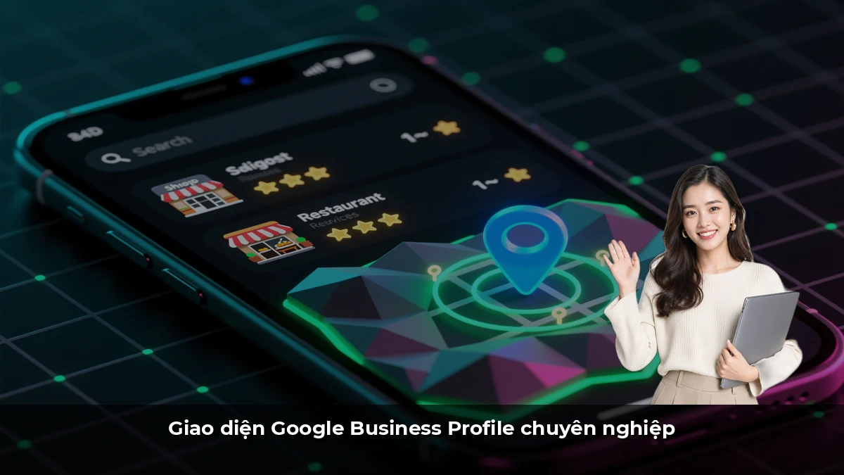 Giao diện Google Business Profile chuyên nghiệp
