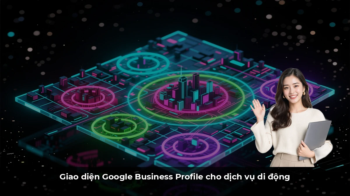 Giao diện Google Business Profile cho dịch vụ di động