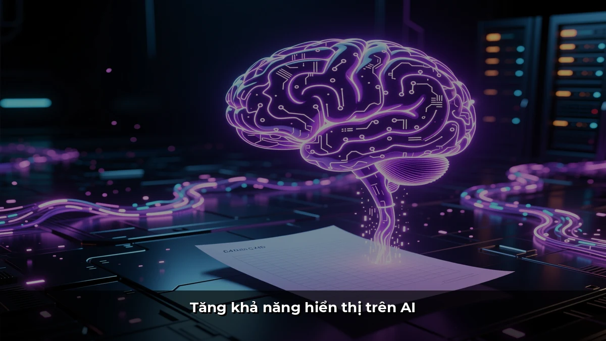 Tăng khả năng hiển thị trên AI