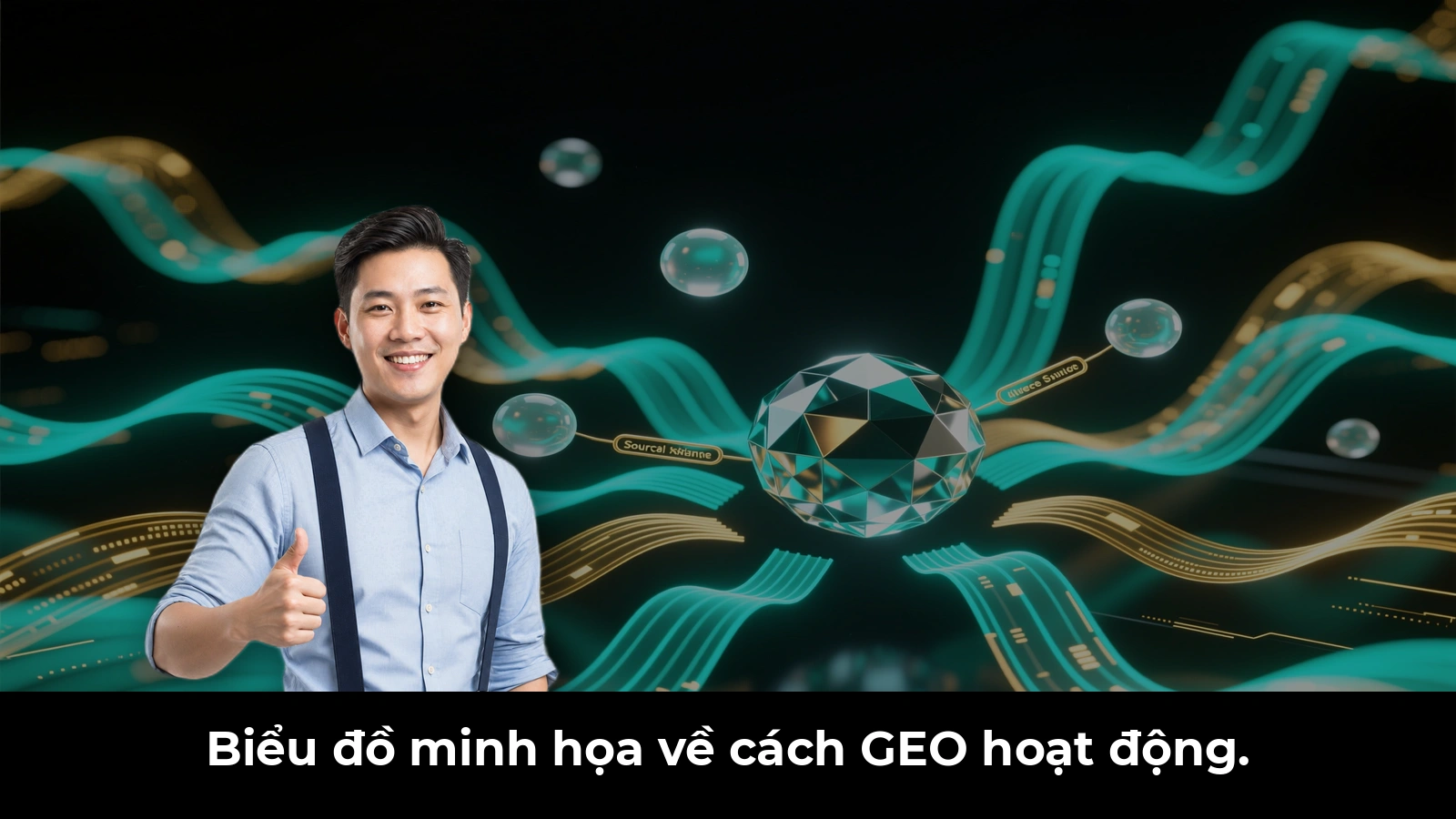 Biểu đồ minh họa về c&aacute;ch GEO hoạt động.
