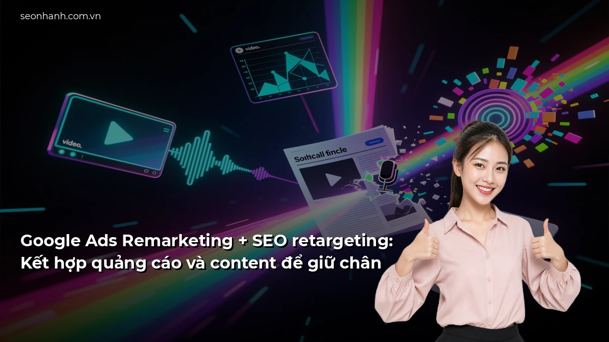 Google Ads Remarketing + SEO retargeting: Kết hợp quảng cáo và content để giữ chân
