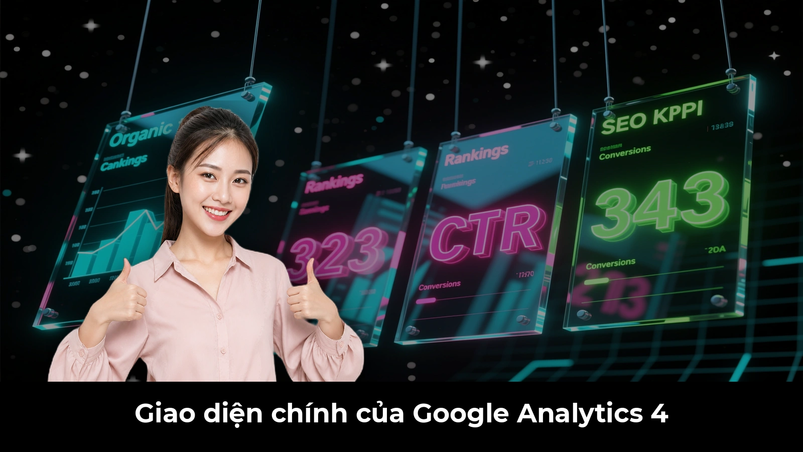 Giao diện chính của Google Analytics 4
