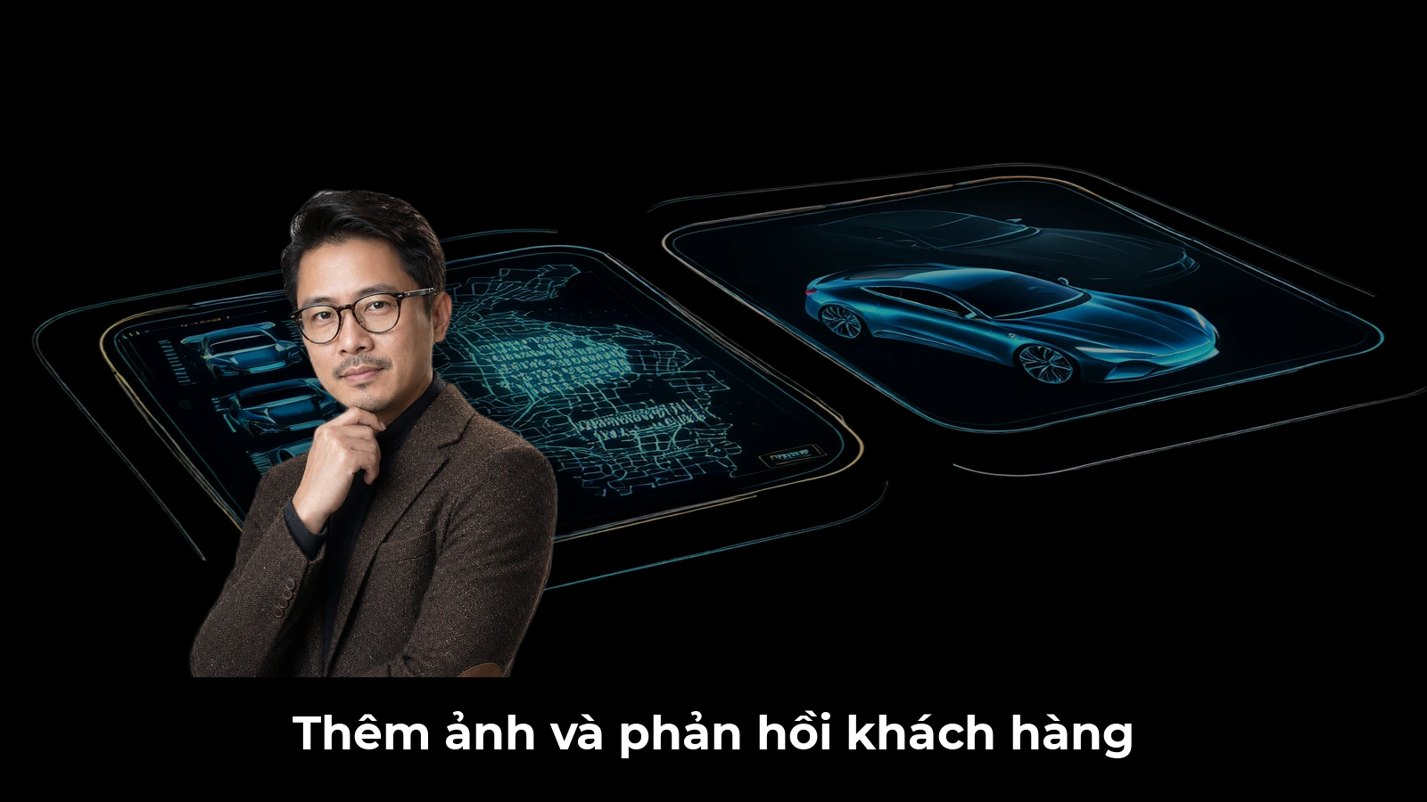 Thêm ảnh và phản hồi khách hàng