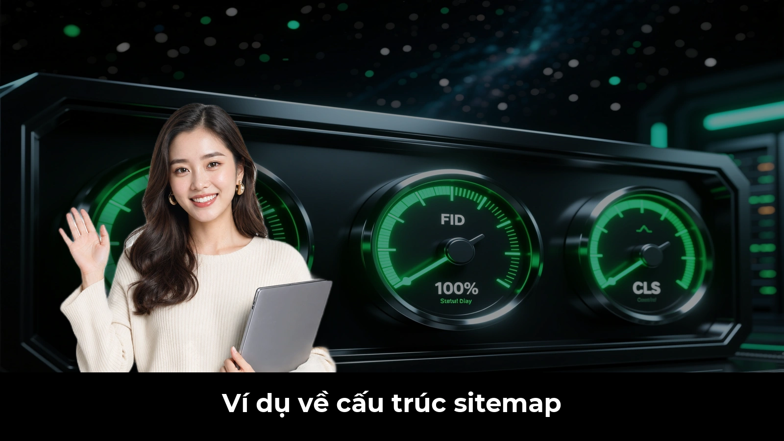 Ví dụ về cấu trúc sitemap