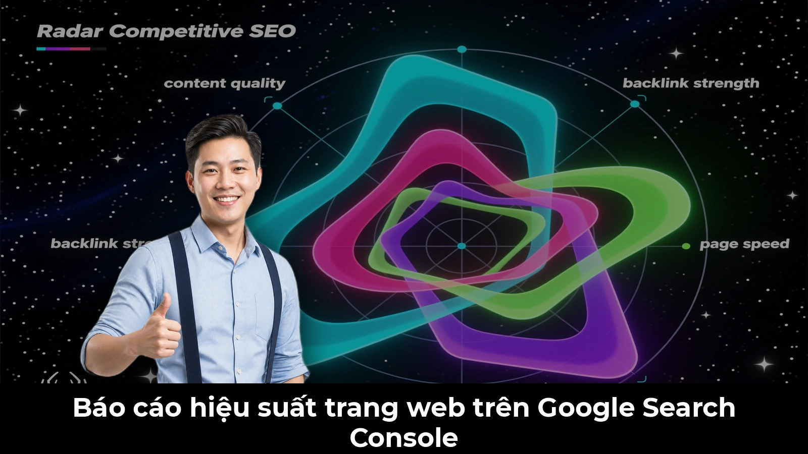 Báo cáo hiệu suất trang web trên Google Search Console