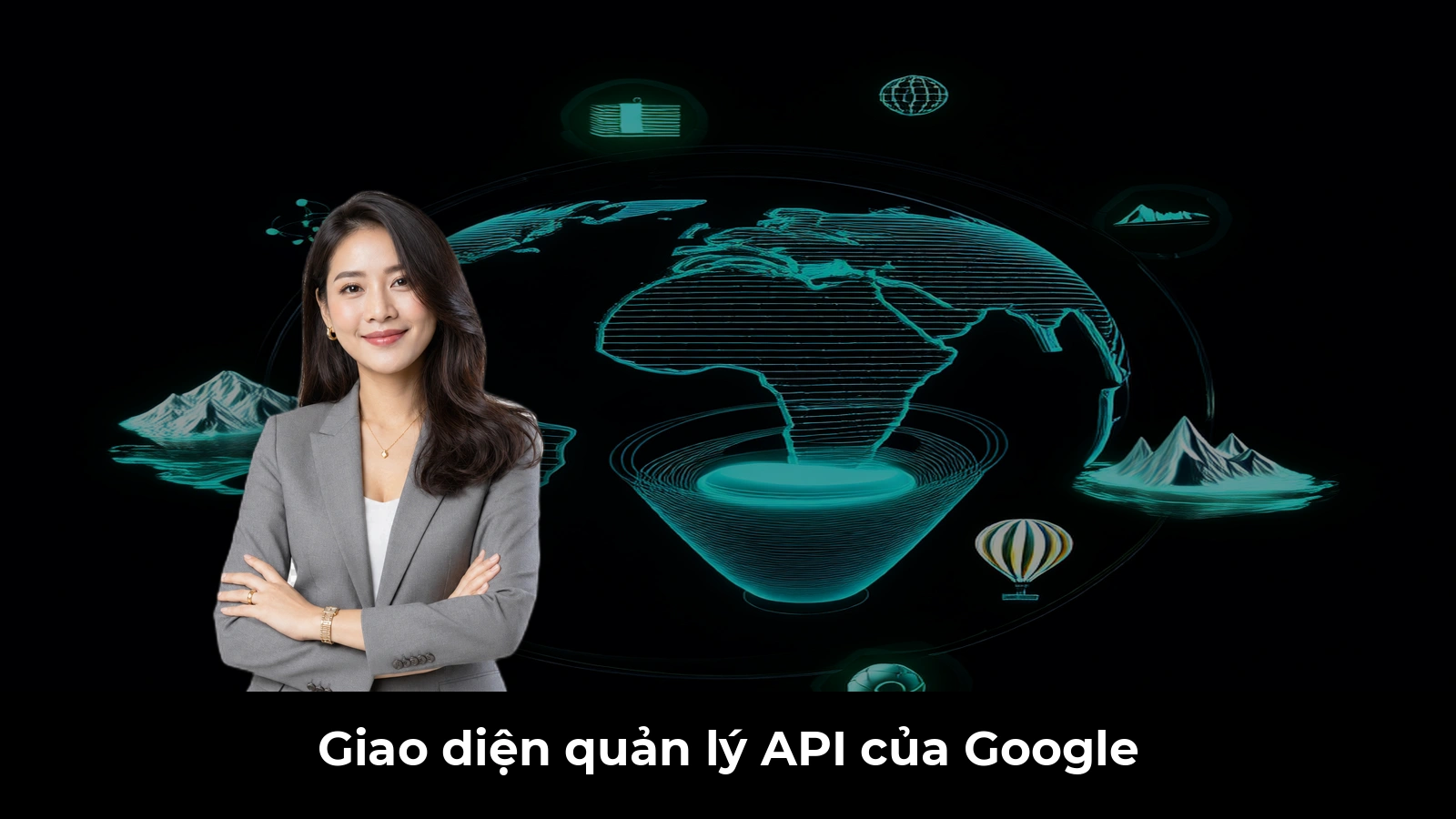 Giao diện quản lý API của Google