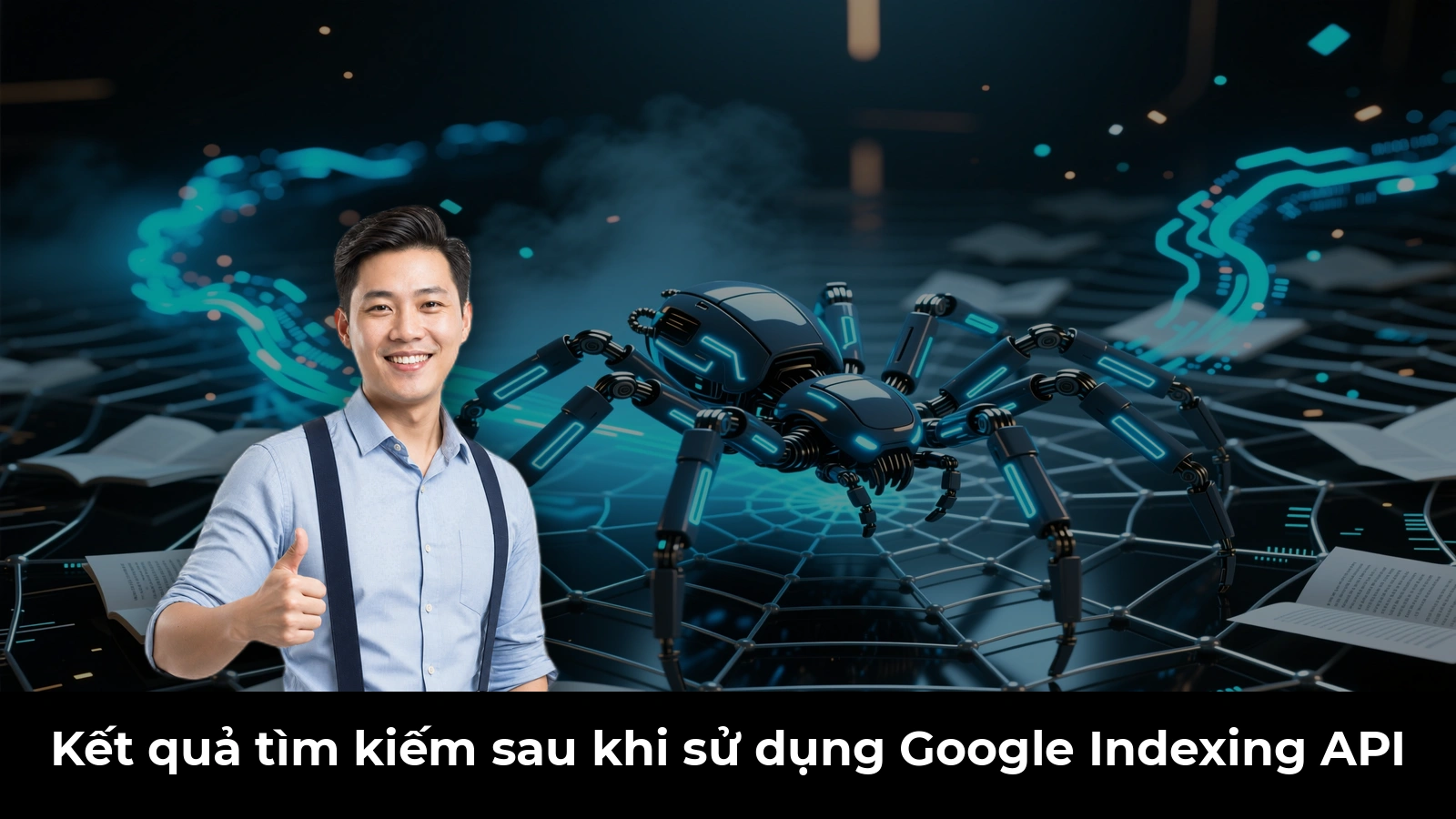 Kết quả tìm kiếm sau khi sử dụng Google Indexing API