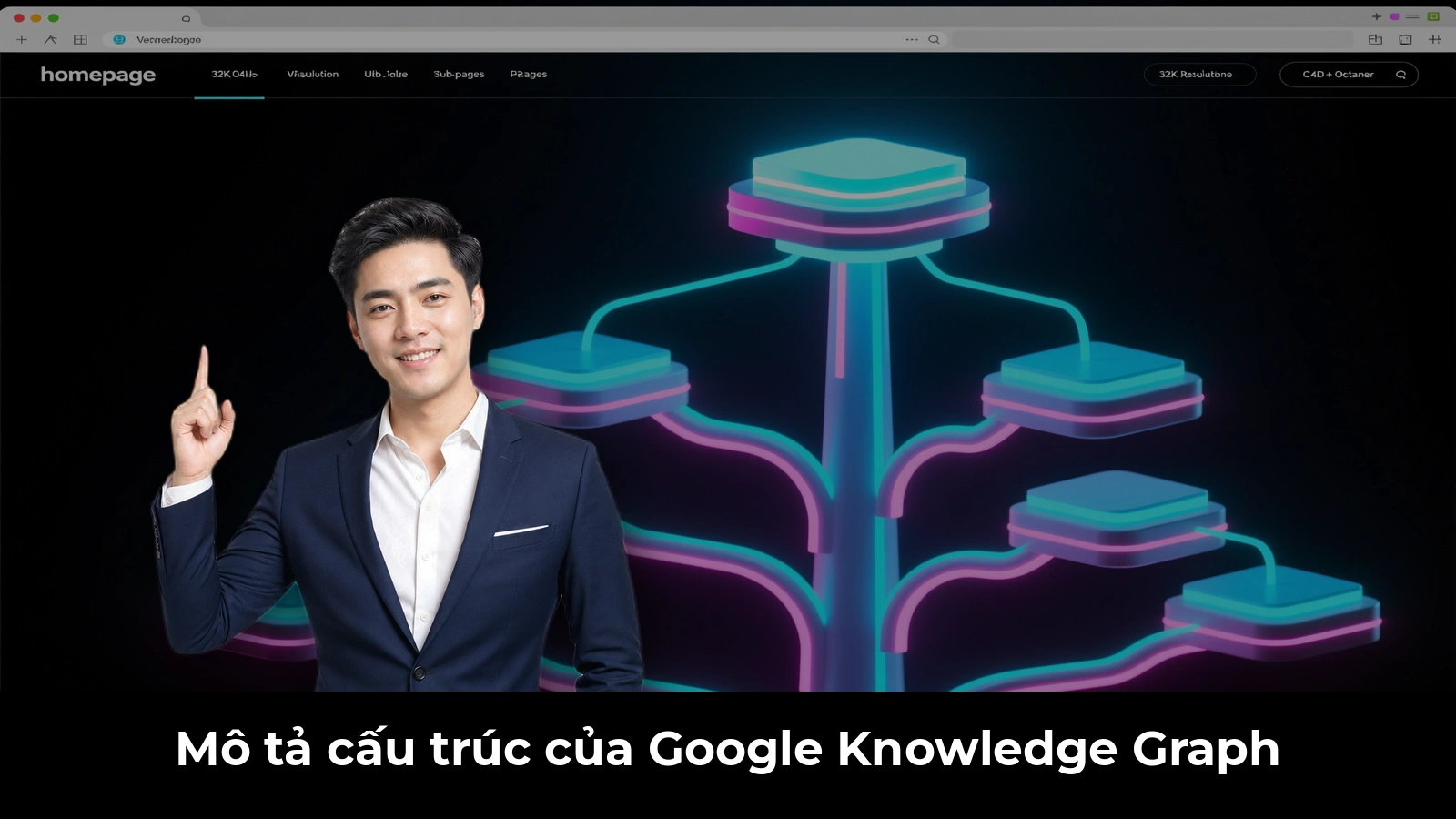 Mô tả cấu trúc của Google Knowledge Graph