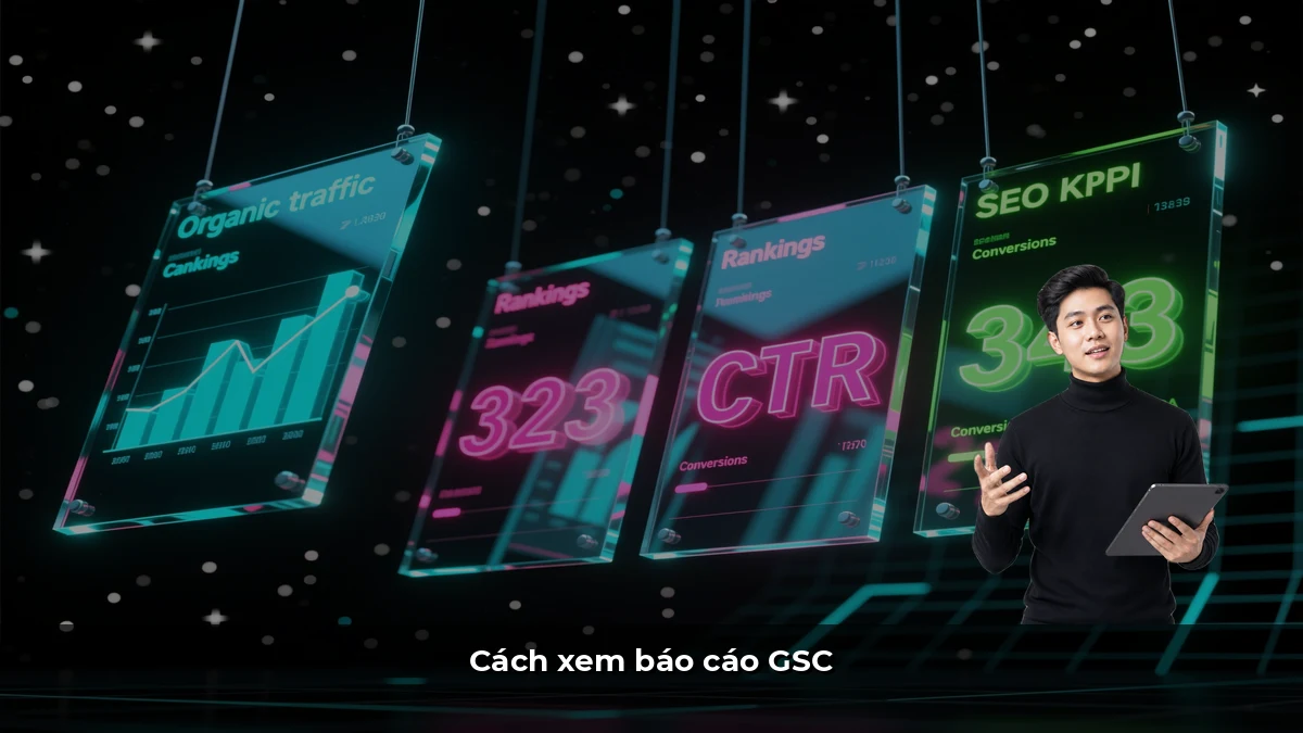 Cách xem báo cáo GSC