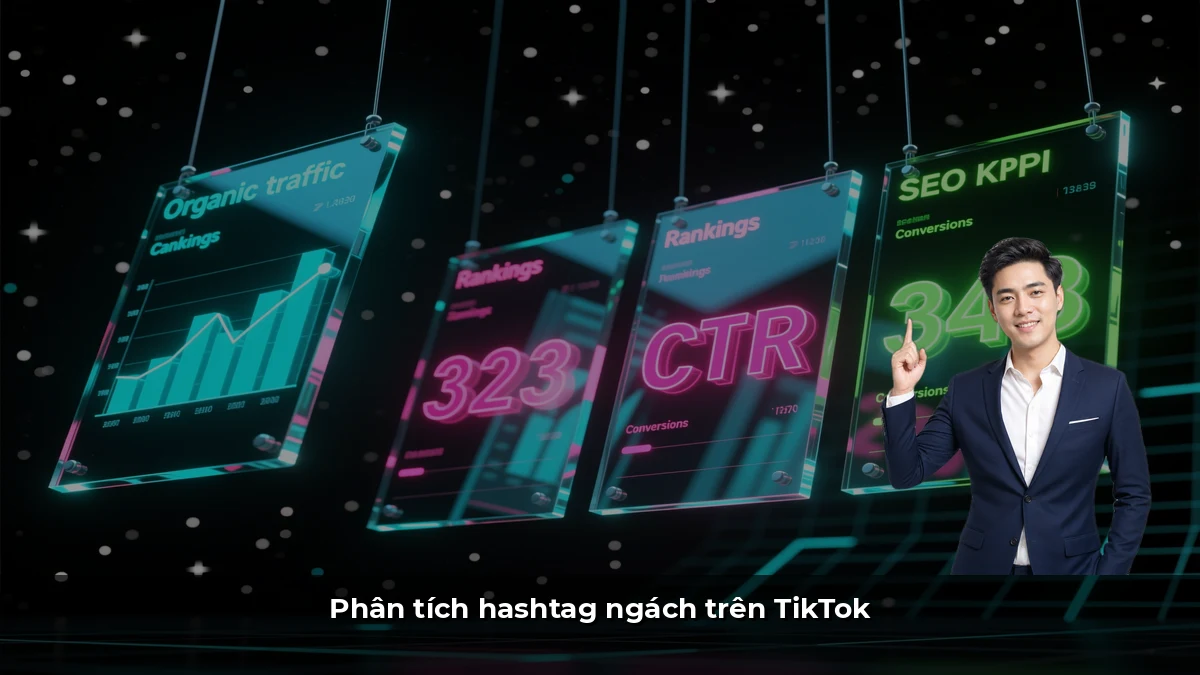 Phân tích hashtag ngách trên TikTok