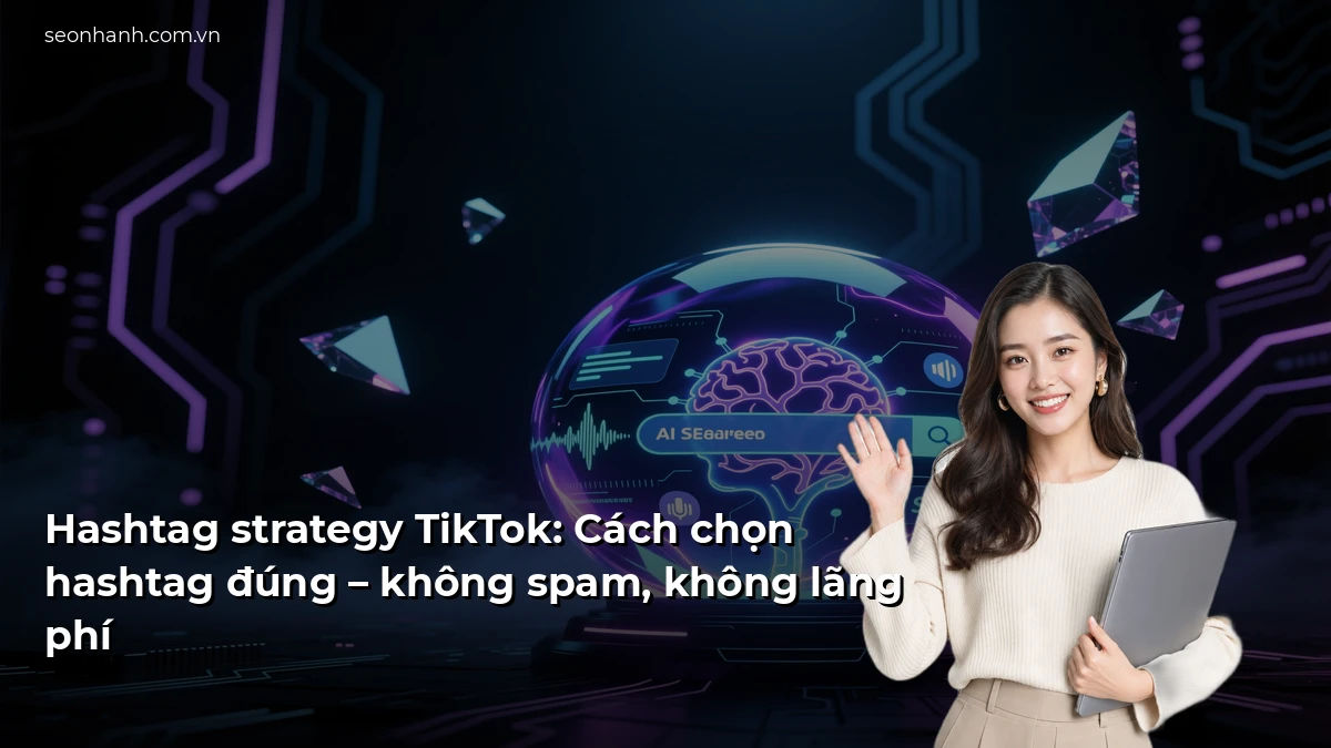 Hashtag strategy TikTok: Cách chọn hashtag đúng – không spam, không lãng phí