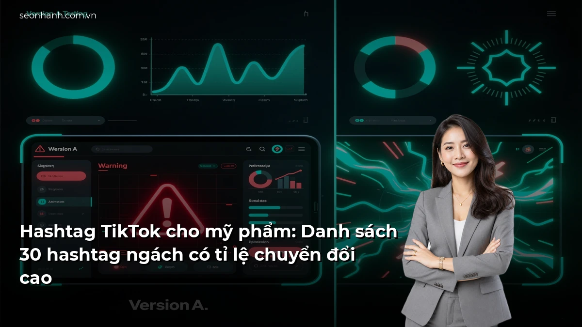 Hashtag TikTok cho mỹ phẩm: Danh sách 30 hashtag ngách có tỉ lệ chuyển đổi cao