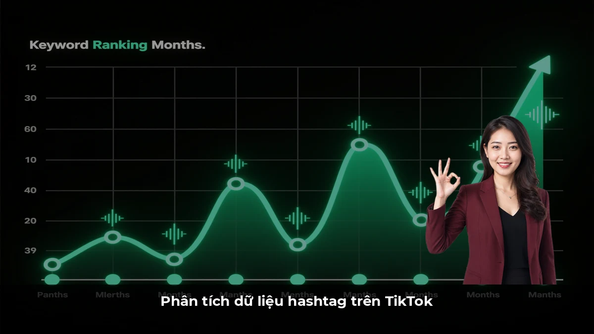 Phân tích dữ liệu hashtag trên TikTok