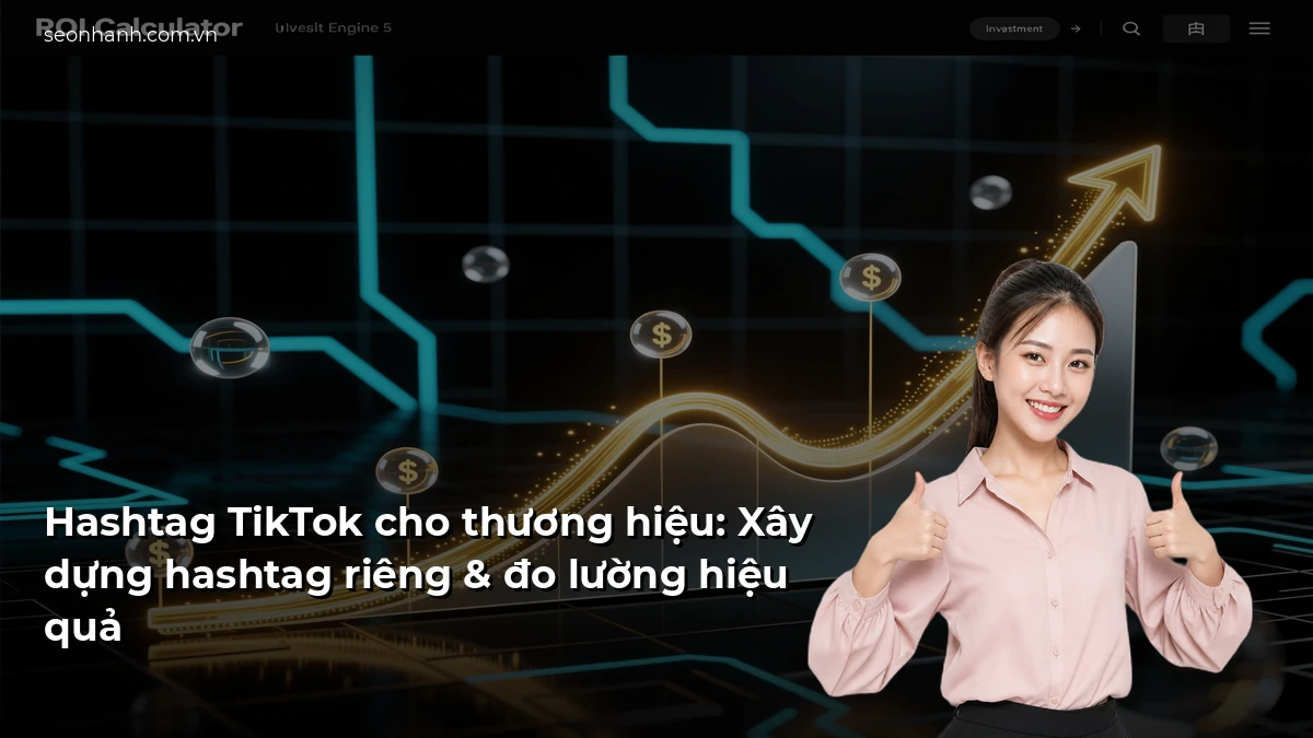 Hashtag TikTok cho thương hiệu: Xây dựng hashtag riêng & đo lường hiệu quả