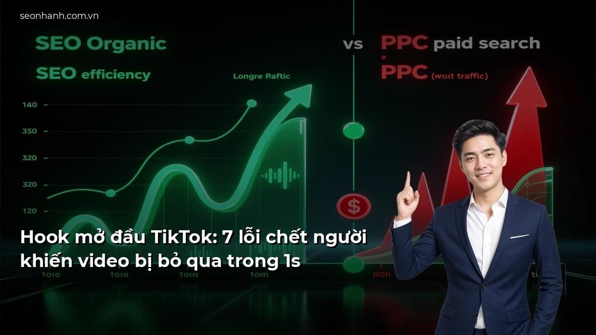 Hook mở đầu TikTok: 7 lỗi chết người khiến video bị bỏ qua trong 1s